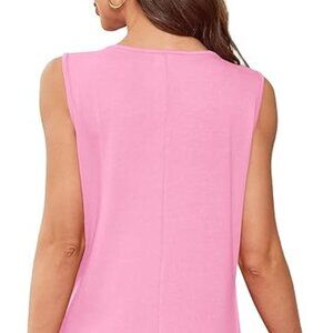 Summer Dresses for Women Sleeveless Lace Crewneck Sundress